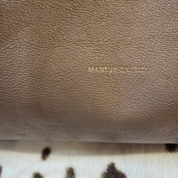 Mansur Gavriel Taupe Leather Backpack main image 8